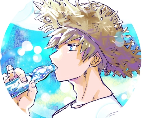 アイコン、ヘッダー描きます SNSのアイコン新しくしたい！そんな貴方に！ イメージ1