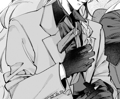 白黒の1枚絵のご依頼承っております 白黒に特化した絵、漫画が得意です。 イメージ2