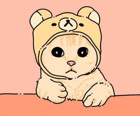 グニャニャが描く！シンプルなペット似顔絵描きます ペットとの思い出、プレゼントにどうですか？ イメージ1