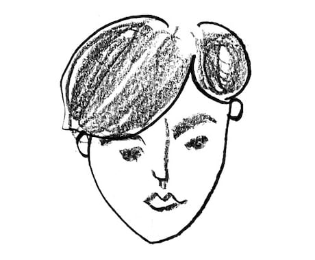 手描きのゆるい似顔絵イラスト描きます SNS用アイコンにオリジナルでいかがでしょうか イメージ2