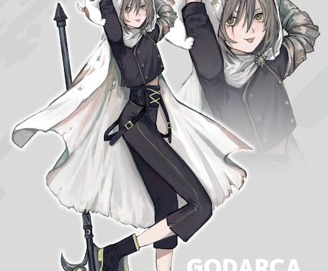 イラスト全般お描きいたします 中性的で細身の男女が得意です。MVや立ち絵、一枚絵など イメージ1