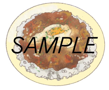 手書き風ごはんのイラスト描きます メニュー表で使える！手書き風飲食物のイラスト描きます！ イメージ2