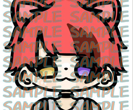 沢山の絵柄から選べる。貴方だけのアイコンを描きます 自分だけのかわいいアイコンが欲しい方へ イメージ2