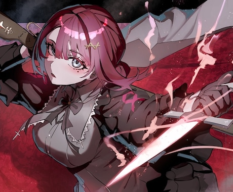 一枚絵を制作します グッズやMV、ゲームのスチルなど イメージ2