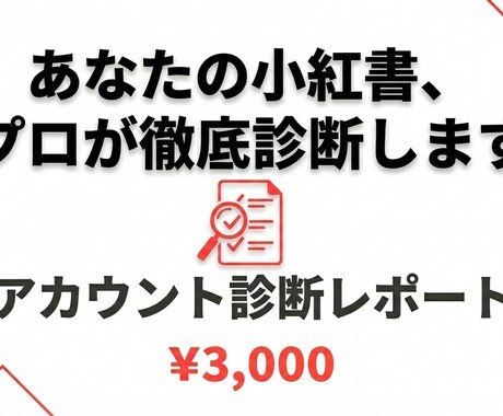 あなたのSNSが伸びない理由をAIで診断しますます 実績5500人が8項目チェック｜改善案3つをPDF納品 イメージ1