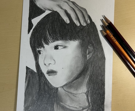 あなたの似顔絵、鉛筆でリアルに描きます 温かみのある似顔絵で、あなたや大切な人の表情を残しませんか？ イメージ2
