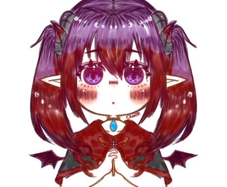 イラスト描きます ふんわりキラキラもっちりなイラストいかがですか！ イメージ1