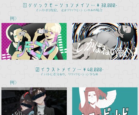 歌ってみた、オリジナル曲の映像制作致します 歌声、雰囲気を最大限に活かして制作 イメージ1