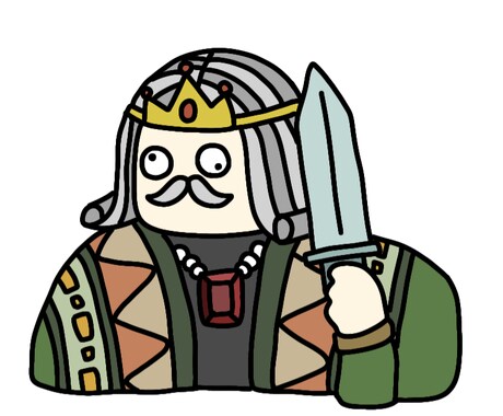 少し変わった顔のイラスト描きます イメージ1