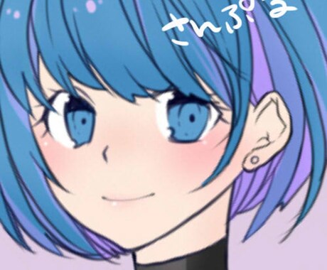 アイコンやイラスト（簡単版）をお描き致します アイコンや動画用や個人用に立ち絵が欲しい！そんな方に♪ イメージ2