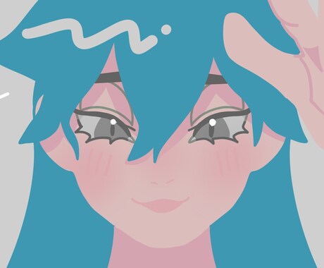 ゆるくて優しい印象の顔だけアイコン制作します 経験を積みたいので興味持ったらご連絡ください。 イメージ2