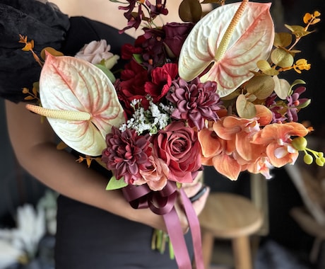 造花でオーダーブーケお作り致します お手頃価格で可愛い！ブーケを
