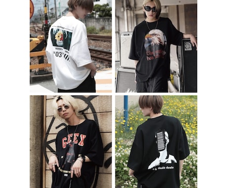 プロアパレルデザイナーがTシャツをデザインします ZOZO総合1位のTシャツを手掛けたデザイナーが制作します イメージ2