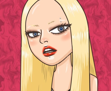 SNSで映えるおしゃれ可愛い似顔絵アイコン描きます SNS・アイコン・プレゼントにもおすすめ♪ イメージ2