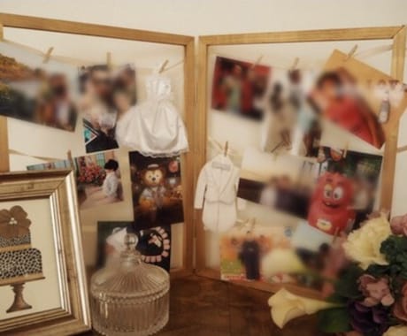 オシャレな写真立てをお作りします 思い出の写真を飾って思出を形に^ - ^ イメージ1