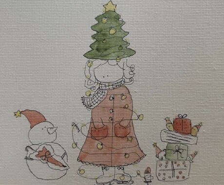 物語を感じる手描きの水彩イラスト描きます エピソードや思い出を散りばめた、オリジナルイラストです イメージ2