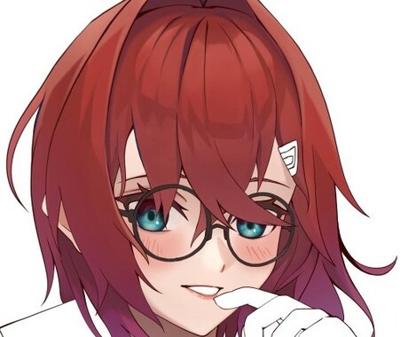 二次創作のアイコンを描きます 女性キャラクターをメインに描いています。 イメージ2