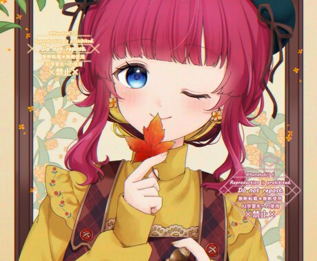 VTuberさん向けイラストお描きします おはVなどのSNS発信用のイラストはいかがでしょうか！ イメージ2
