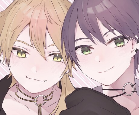やわらかなイラストをかきます カワイイ系の男の子や女の子を柔らかく描くのが得意です イメージ2