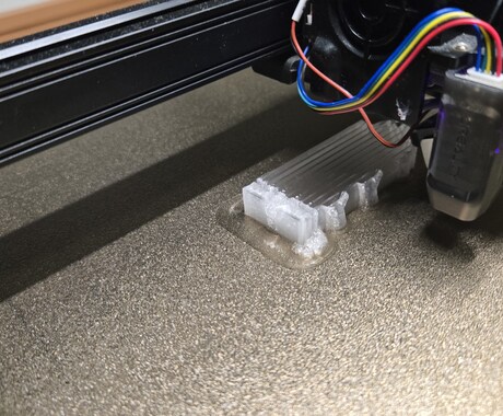3Dプリンターで小物をモデリングと製作します 大体の図面でプラスチック模型作ります イメージ2