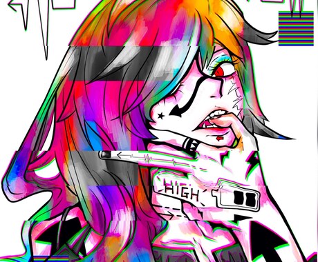 POPなアイコン描きます ポップな絵柄と癖になるような色使いのアイコンはいかがですか？ イメージ2