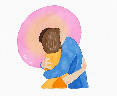 あたたかいアイコンのイラスト描きます 水彩画風のイラストで、頂いたお写真を元に作成します。 イメージ2