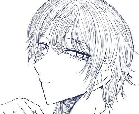 OC、創作キャラクターのイラスト制作します バストアップイラスト制作します！！ イメージ2