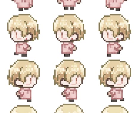動くドット絵アバターを制作いたします ピクスクで使用できる動くドット絵アバターを制作いたします！ イメージ2