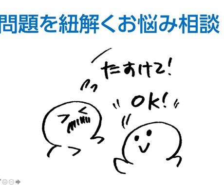 落ち着いてください。お話聞きます お悩み事について「問題の原因」を紐解きましょう イメージ1