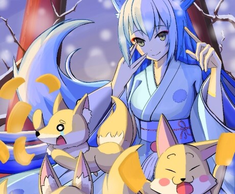 アイコンやイラストの作成を致します 可愛いキャラからカッコイイキャラまで幅広く対応致します。 イメージ2