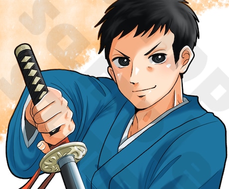 SNS活動を彩る！あなたの”分身”アイコン描きます 商用◎｜アニメ〜劇画など、多彩なタッチで印象に差をつけます✨ イメージ2