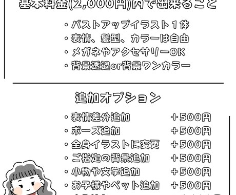 シンプルでゆるかわいいアイコン制作します 商用OK♪SNSやプレゼントなどにぜひ´｀*♪ イメージ2