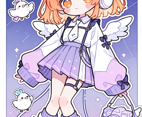 最短1週間！ゆるかわイラストお描きします ゆるくてかわいい、あなただけの1枚を イメージ1