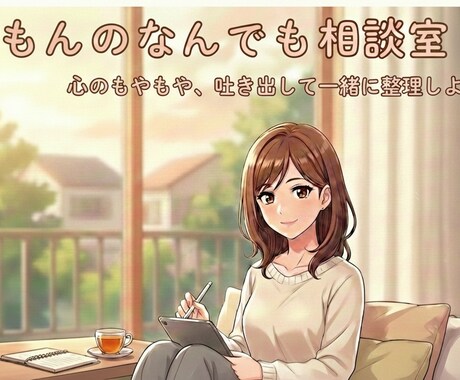 もんのなんでも相談室｜じっくりお話聞きます 飾らず、気取らず、そのままでOｋです イメージ1