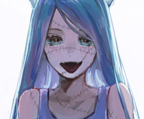 透明感ある可愛いイラストを制作いたします リアル、アニメ調などテイストも変更できます！ イメージ1