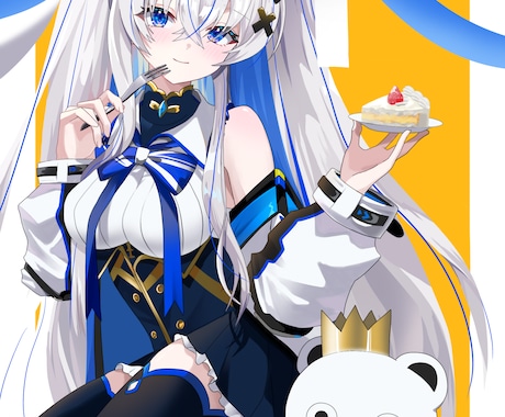 迅速に対応！お手頃価格でイラスト描きます 多幸感に満ちたあなただけのキャラクターの魅力を引き出す イメージ2