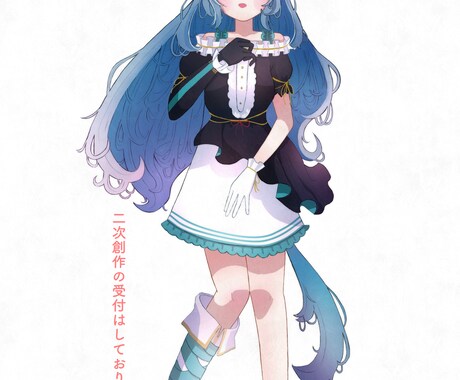 商標利用OK！新人vtuberの立ち絵を制作します あなただけのオリジナルキャラクターを立ち絵で制作します！ イメージ2