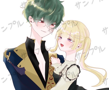 イラストを描かせていただきます 夢絵/アイコン/1枚絵/など…基本的になんでもOKです！ イメージ2