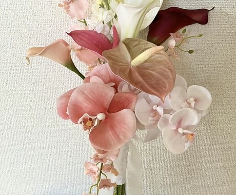 ブーケ(結婚式や前撮りなどに♪)お作りします オーダーメイドブーケを素敵にお作りします。 イメージ2