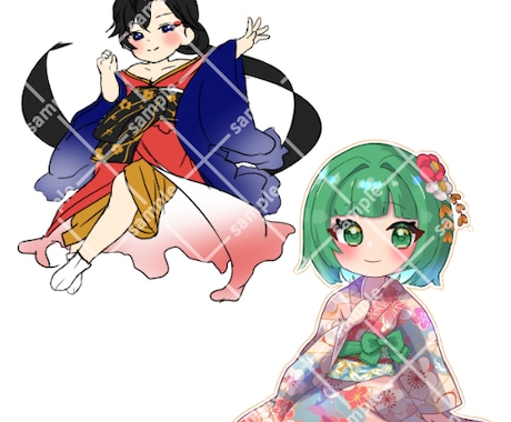 ミニキャラ描きます イメージ1