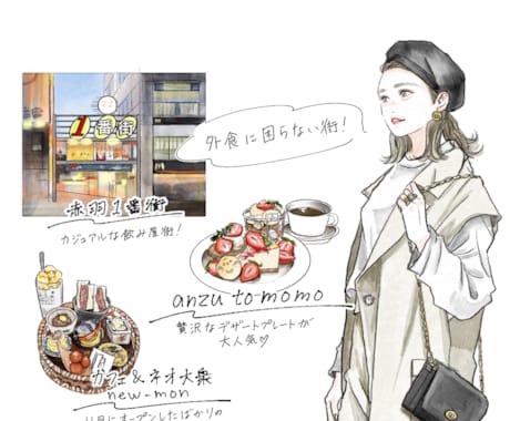 法人様向け＊イラスト作成します Webサイト・企業SNS用イラスト作成（実績あり） イメージ2