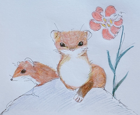 動物のイラストかきます 動物のイラストをかきますお気軽にどうぞ！ イメージ1