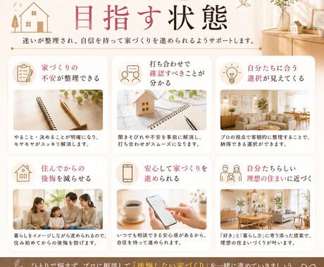 住まいづくりの不安をプロに相談できます 住まいづくりのお悩み相談｜30日間いつでも気軽に相談できます イメージ2