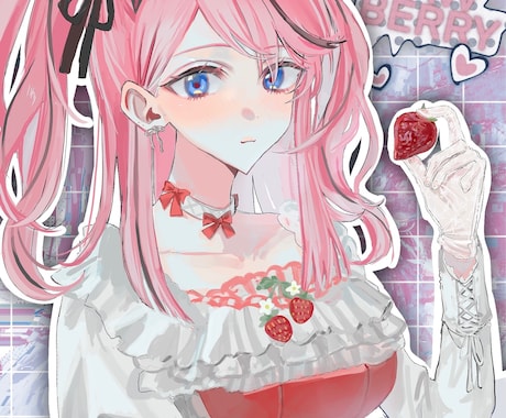 立ち絵や一枚絵を描きます イメージ1