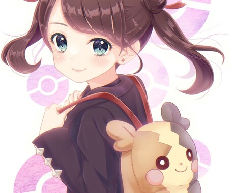 かわいいアイコン♡動画用♡1枚絵など描きます 様々な用途に！あなただけのかわいいイラストを描きます♡ イメージ2