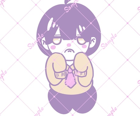 パステルカラーで可愛いをイラストお描きします ​ぽてっと可愛い、あなただけの癒やし系イラスト、制作します♪ イメージ2
