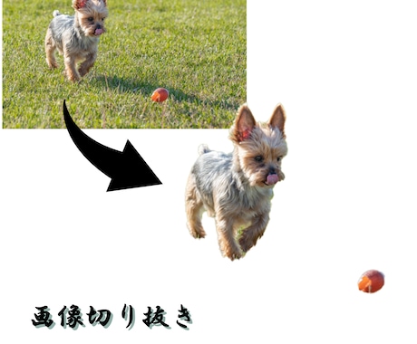 画像切り抜きいたします 何かと面倒な切り抜き画像作成します イメージ1