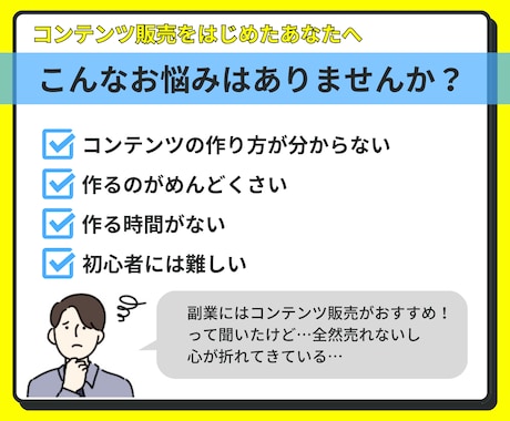 楽すぎ！！あなただけの売れるコンテンツを作ります あなたは何もしなくてもOK！面倒な商品作り丸投げして下さい！ イメージ2