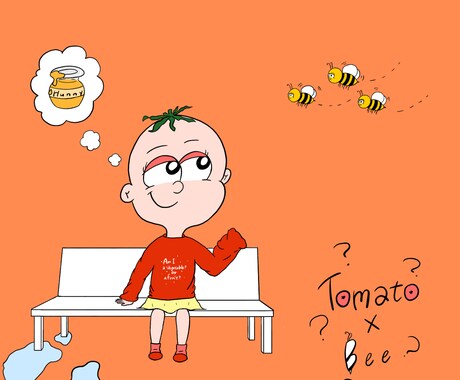 かわいいイラスト(似顔絵・キャラクター)描きます これまでのイラスト経験を活かして現役美大生が制作します。 イメージ2