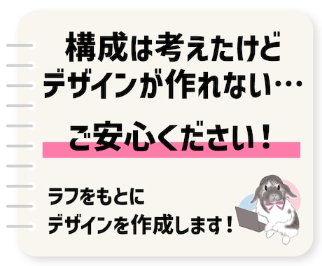 ラフをもとにデザイン！バナー作成いたします 宣伝が楽しく＆嬉しくなるデザインを心掛けています！ イメージ2